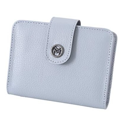 Carteira de Couro Mariart 236C (Azul-Bebe)