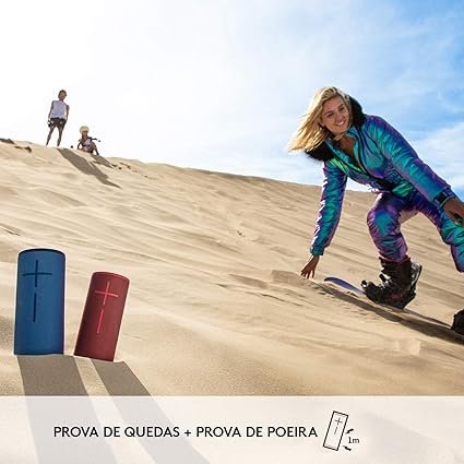 Caixa de Som Bluetooth Ultimate Ears BOOM 3 Portátil e À Prova D´Água - Até 15 horas de Bateria; 2 anos de Garantia - Preto - Imagem 4