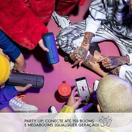 Caixa de Som Bluetooth Ultimate Ears BOOM 3 Portátil e À Prova D´Água - Até 15 horas de Bateria; 2 anos de Garantia - Preto - Imagem 8
